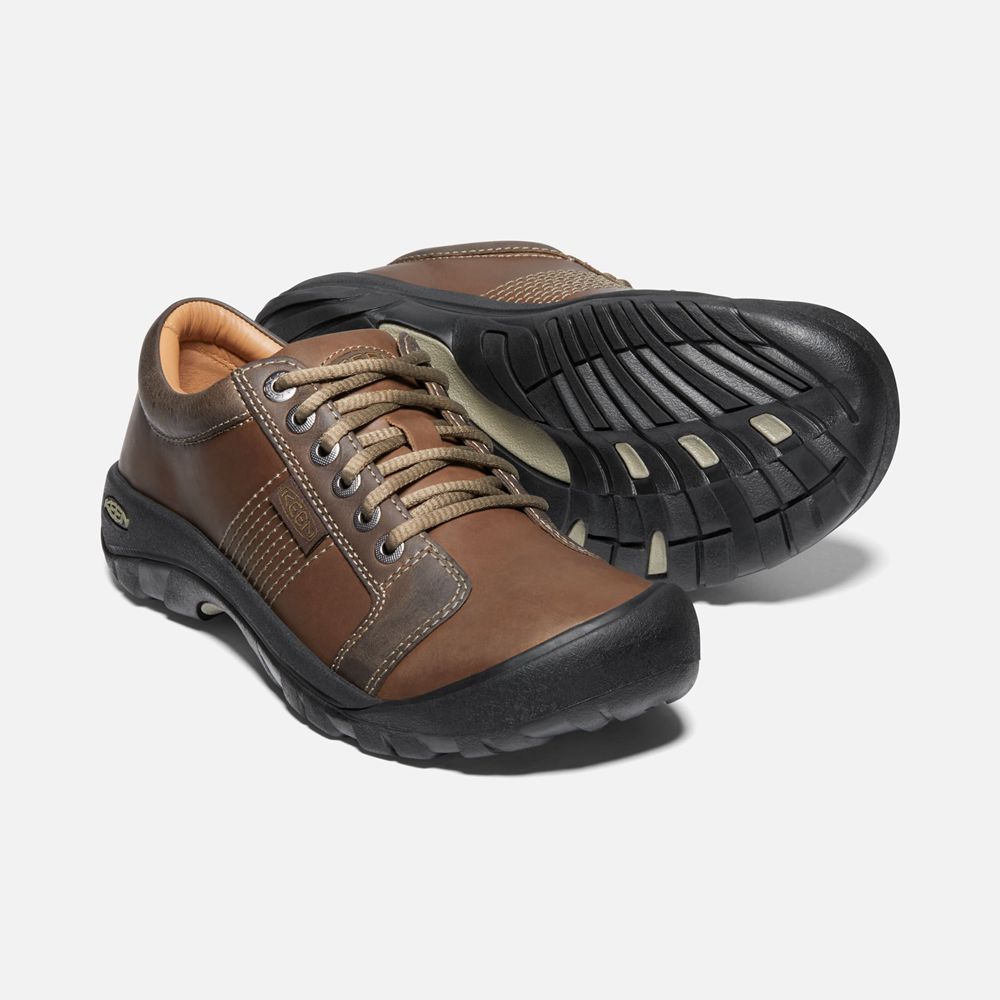 Keen Veterschoenen Heren Bruin - Austin - 91725-DYWC